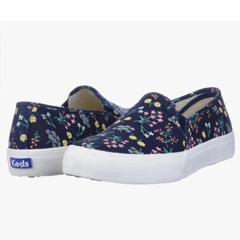 Keds Rifle Paper Co Double Decker Petit Fleurs Sneakers